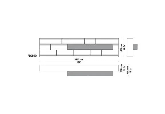 Flat.C Wall System | B&B Italia | JANGEORGe Interior Design