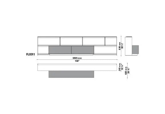 Flat.C Wall System | B&B Italia | JANGEORGe Interior Design