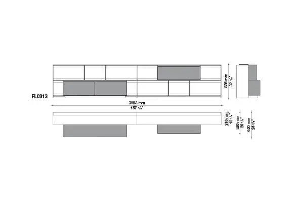 Flat.C Wall System | B&B Italia | JANGEORGe Interior Design