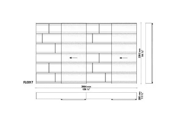 Flat.C Wall System | B&B Italia | JANGEORGe Interior Design