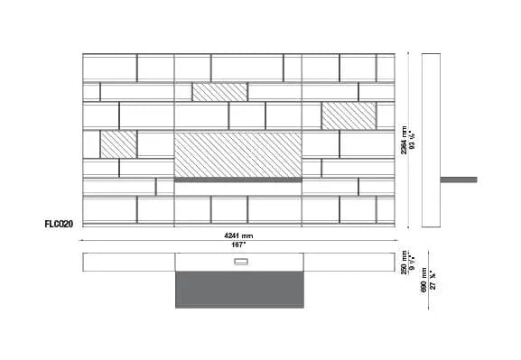 Flat.C Wall System | B&B Italia | JANGEORGe Interior Design