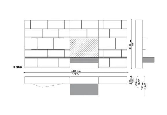 Flat.C Wall System | B&B Italia | JANGEORGe Interior Design