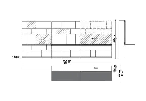 Flat.C Wall System | B&B Italia | JANGEORGe Interior Design