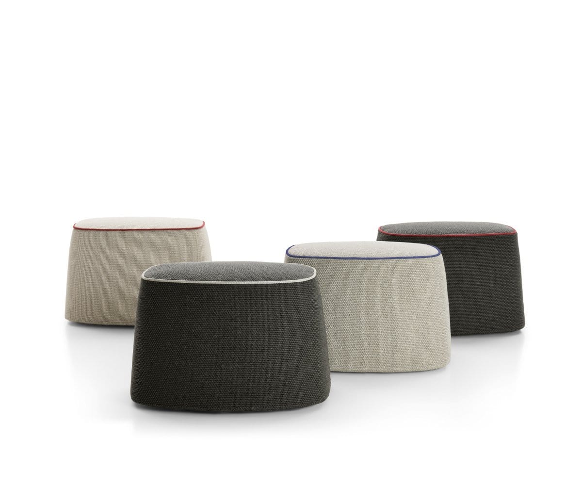 Frank Outdoor Ottoman | B&B Italia | JANGEORGe Interior Design