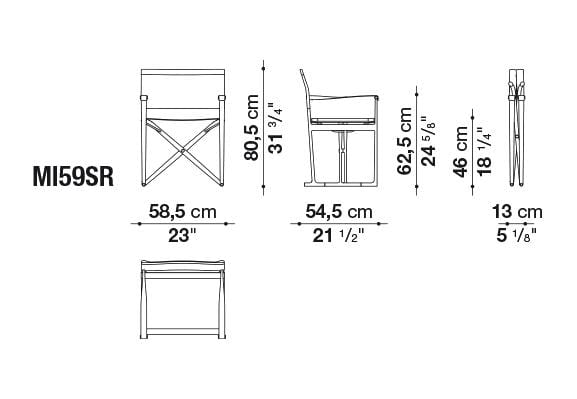 Mirto Outdoor Chair | B&B Italia | JANGEORGe Interior Design