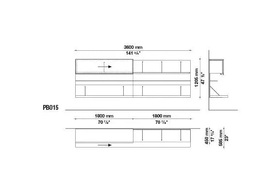 Pab Wallsystem | B&B Italia | JANGEORGe Interior Design