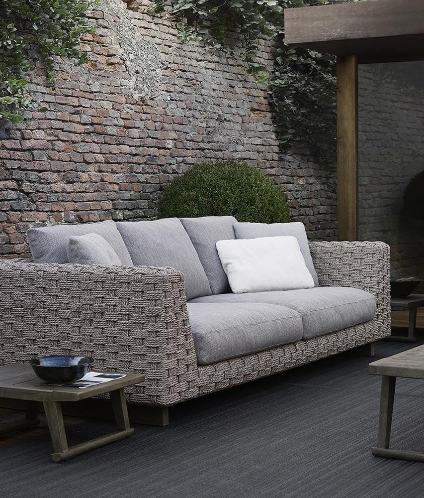 Ray Outdoor Natural Sofa | B&B Italia | JANGEORGe Interior Design