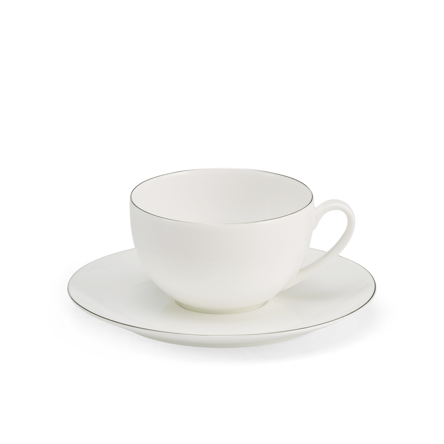 Platin Line - Cafe Au Lait Cup 10.8 fl oz | 0.32L | Dibbern | JANGEORGe Interior Design