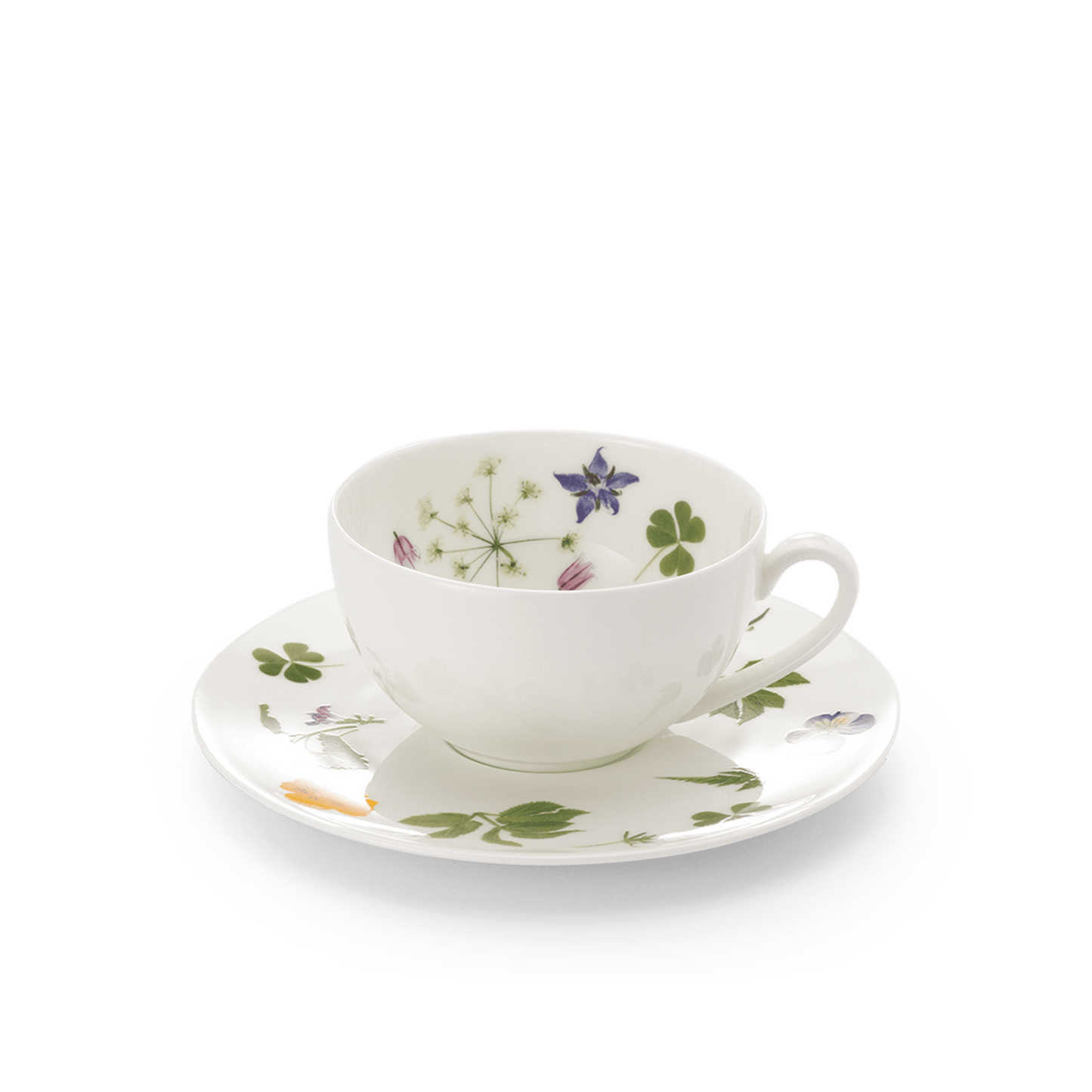 Wildkräuter (Wild Herbs) - Coffee Saucer 8.8in | 16cm (Ø) | Dibbern | JANGEORGe Interior Design