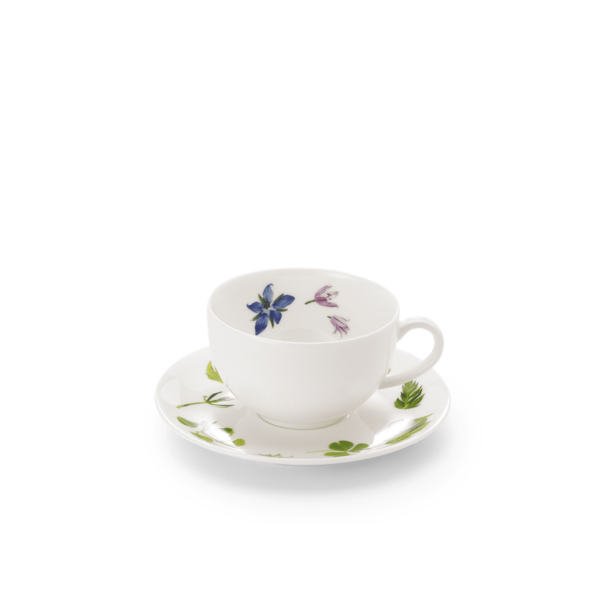 Wildkräuter (Wild Herbs) - Espresso Saucer  4.4in | 11.3cm (Ø) | Dibbern | JANGEORGe Interior Design