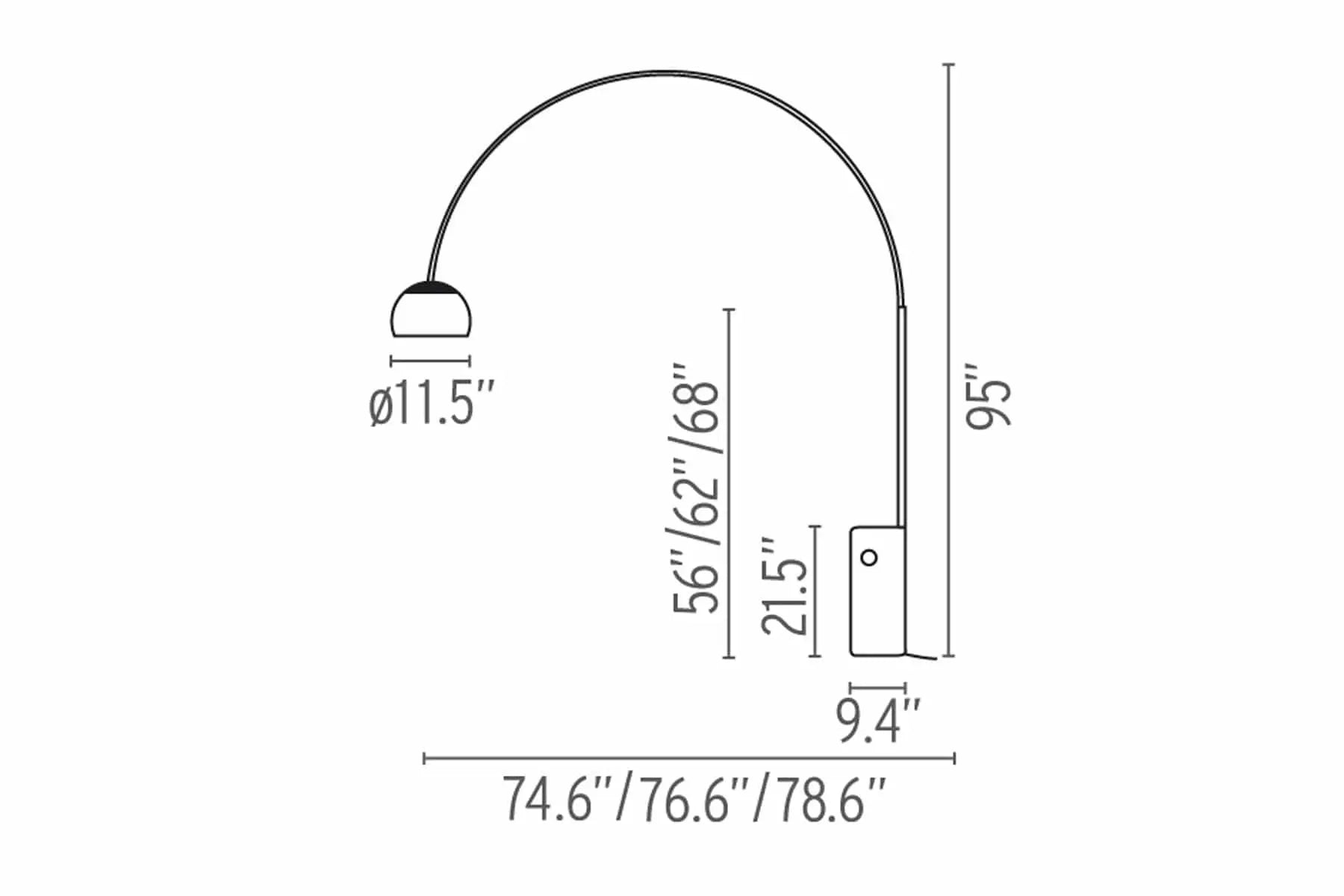 Arco Floor Lamp | Flos | JANGEORGe Interior Design