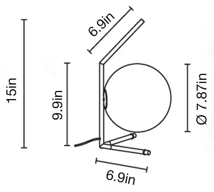 IC Lights Table Table Lamp | Flos | JANGEORGe Interior Design