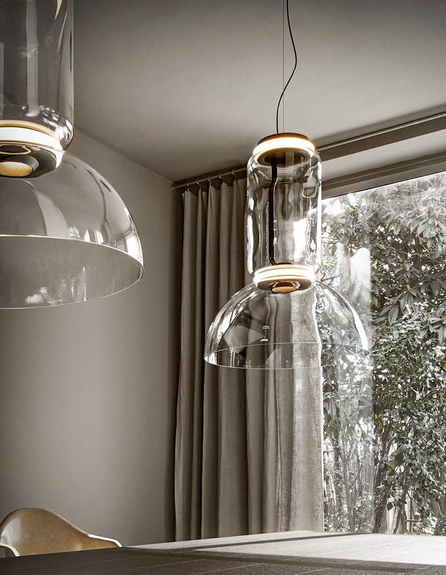 Noctambule Pendant with Cone Shade | Flos | JANGEORGe Interior Design