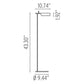 NEW EDITION Tab F LED - Floor Lamp | Flos | JANGEORGe Interior Design