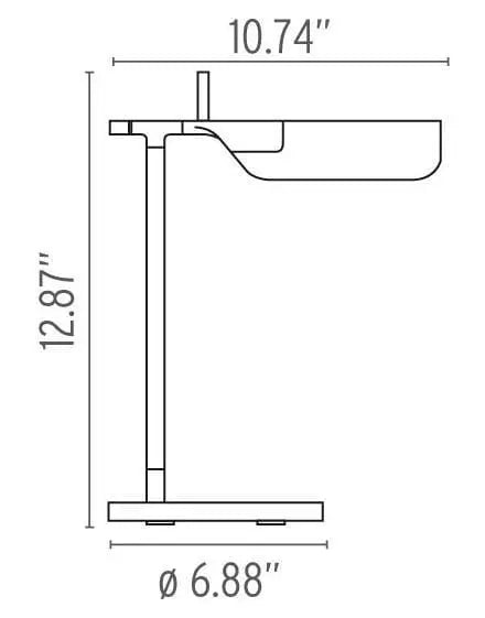 NEW EDITION Tab T LED - Table Lamp | Flos | JANGEORGe Interior Design