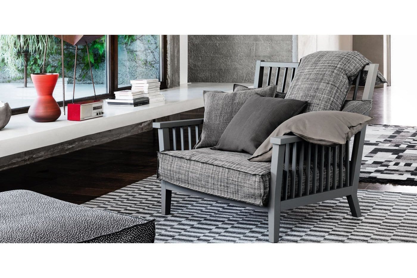 Gray 01 Armchair | Gervasoni | JANGEORGe Interior Design