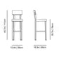 InOut 28 Bar Stool | Gervasoni | JANGEORGe Interior Design