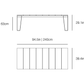 InOut 933 Outdoor Dining Table | Gervasoni | JANGEORGe Interior Design