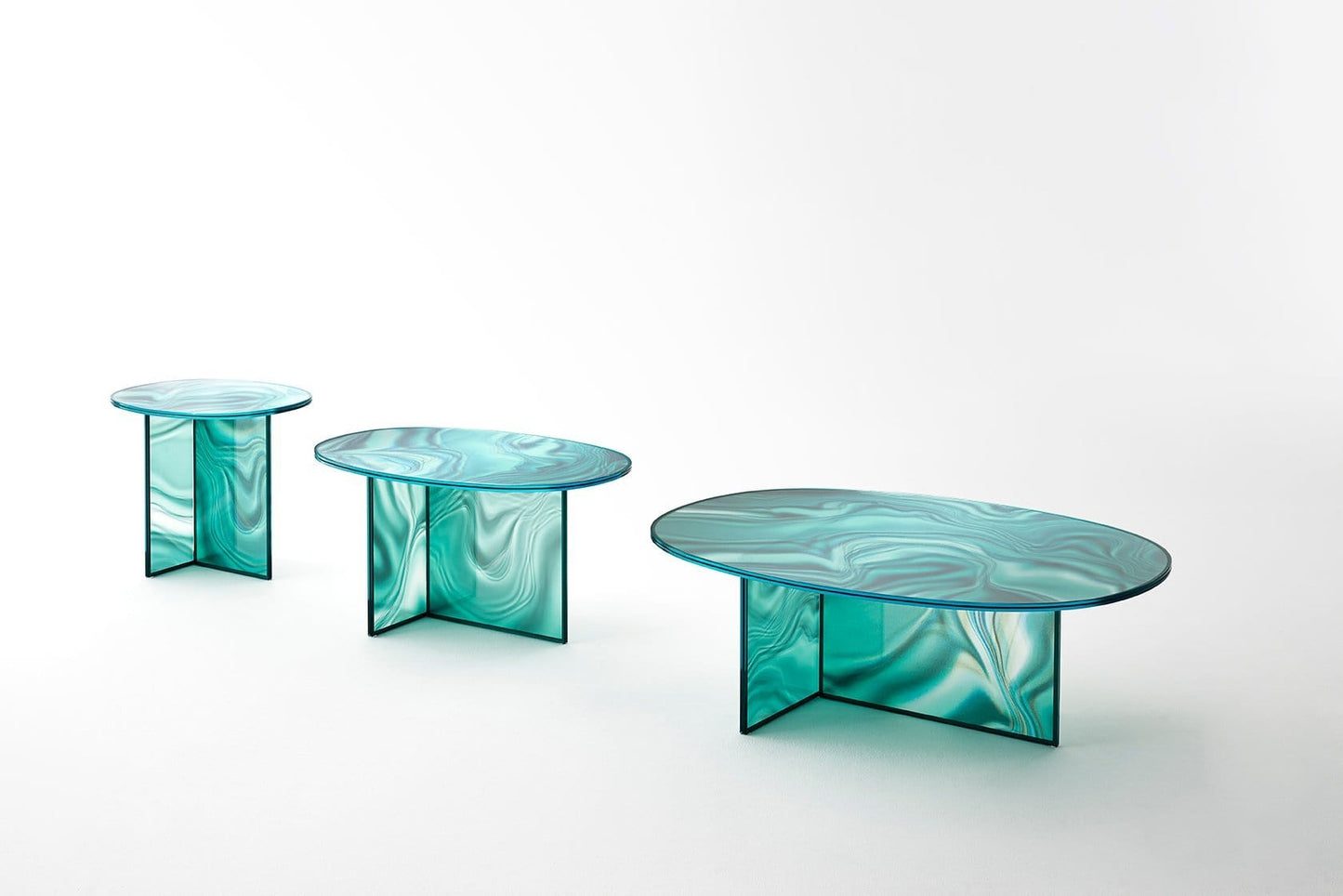 Liquefy Glass Table | Glas Italia | JANGEORGe Interior Design