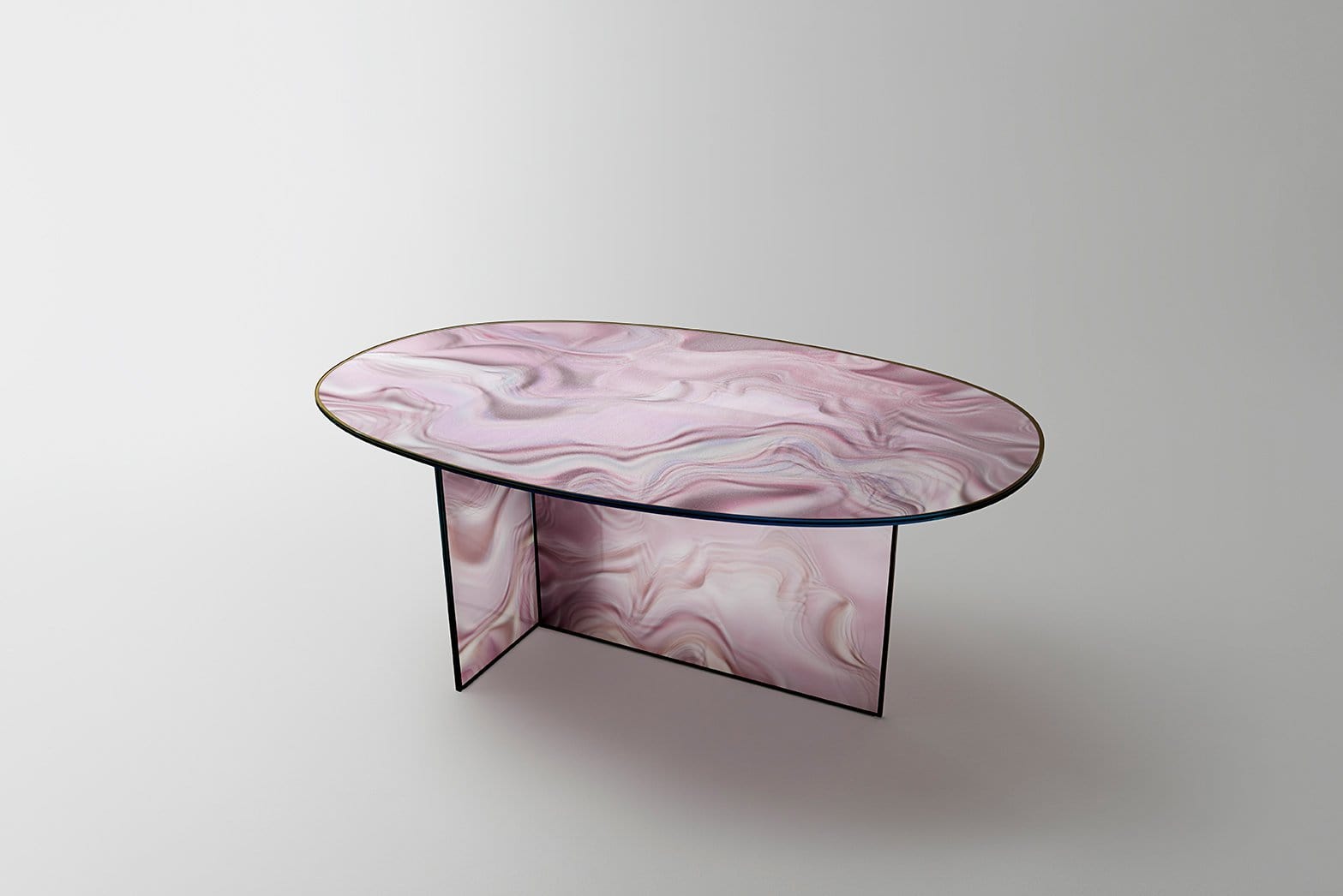 Liquefy Glass Table | Glas Italia | JANGEORGe Interior Design