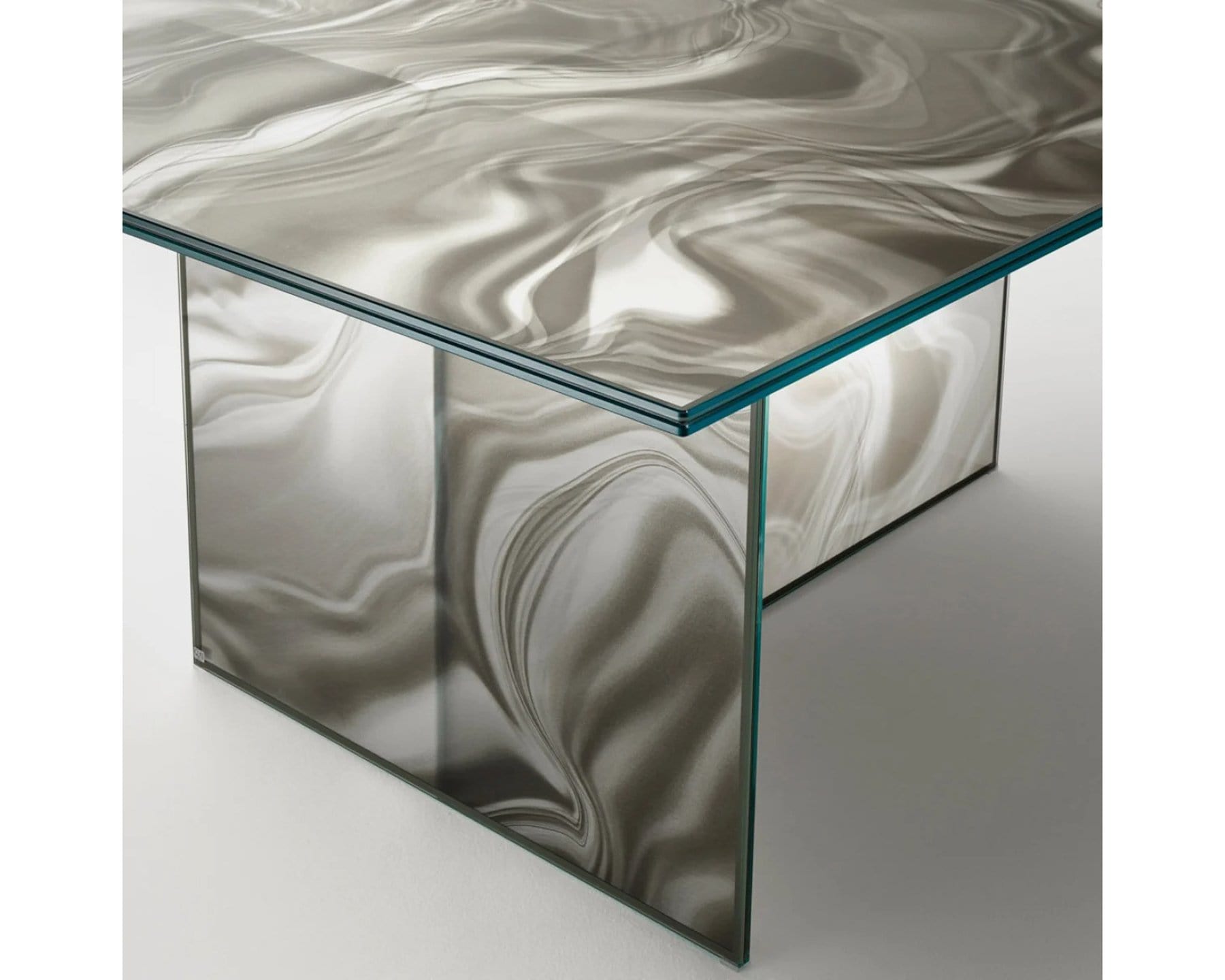 Liquefy Glass Table | Glas Italia | JANGEORGe Interior Design