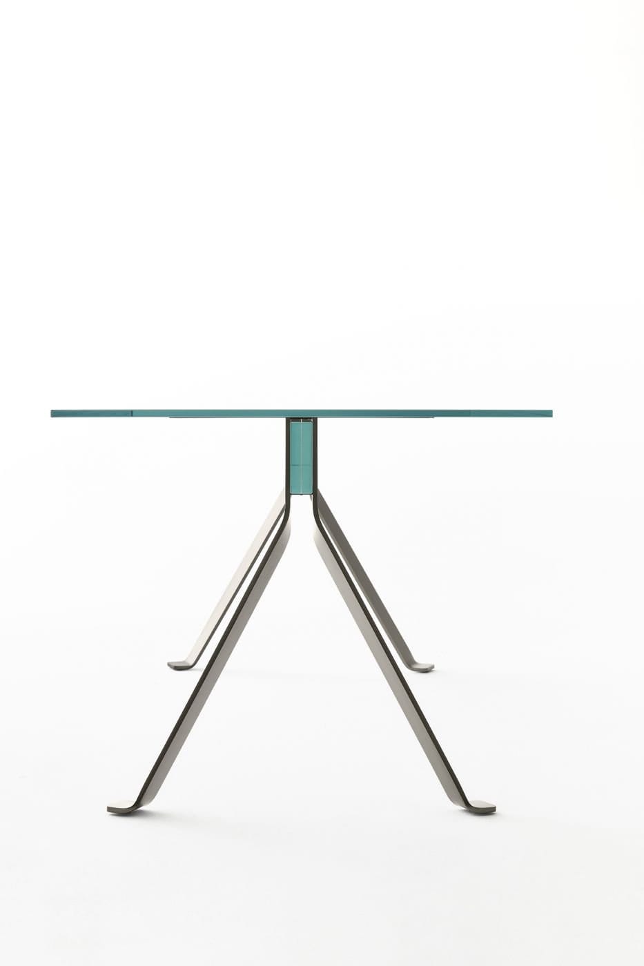 Mari Cristal Writing Desk | Glas Italia | JANGEORGe Interior Design