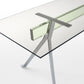 Mari Cristal Writing Desk | Glas Italia | JANGEORGe Interior Design