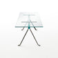 Mari Cristal Writing Desk | Glas Italia | JANGEORGe Interior Design