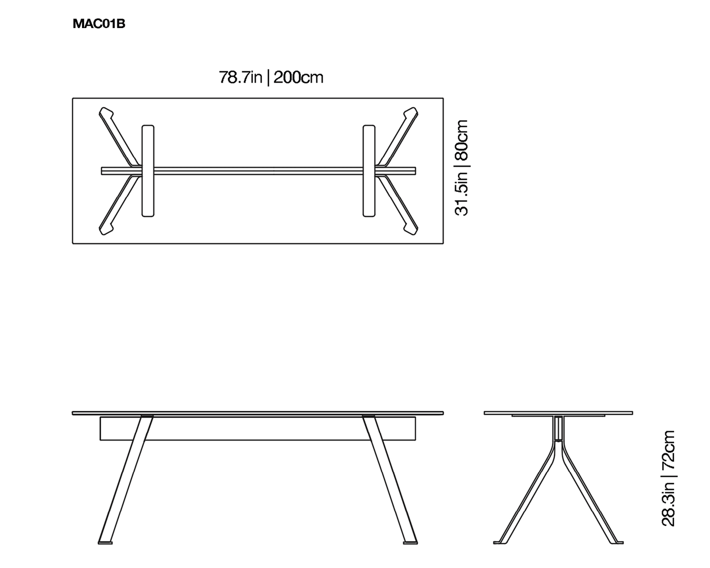 Mari Cristal Writing Desk | Glas Italia | JANGEORGe Interior Design