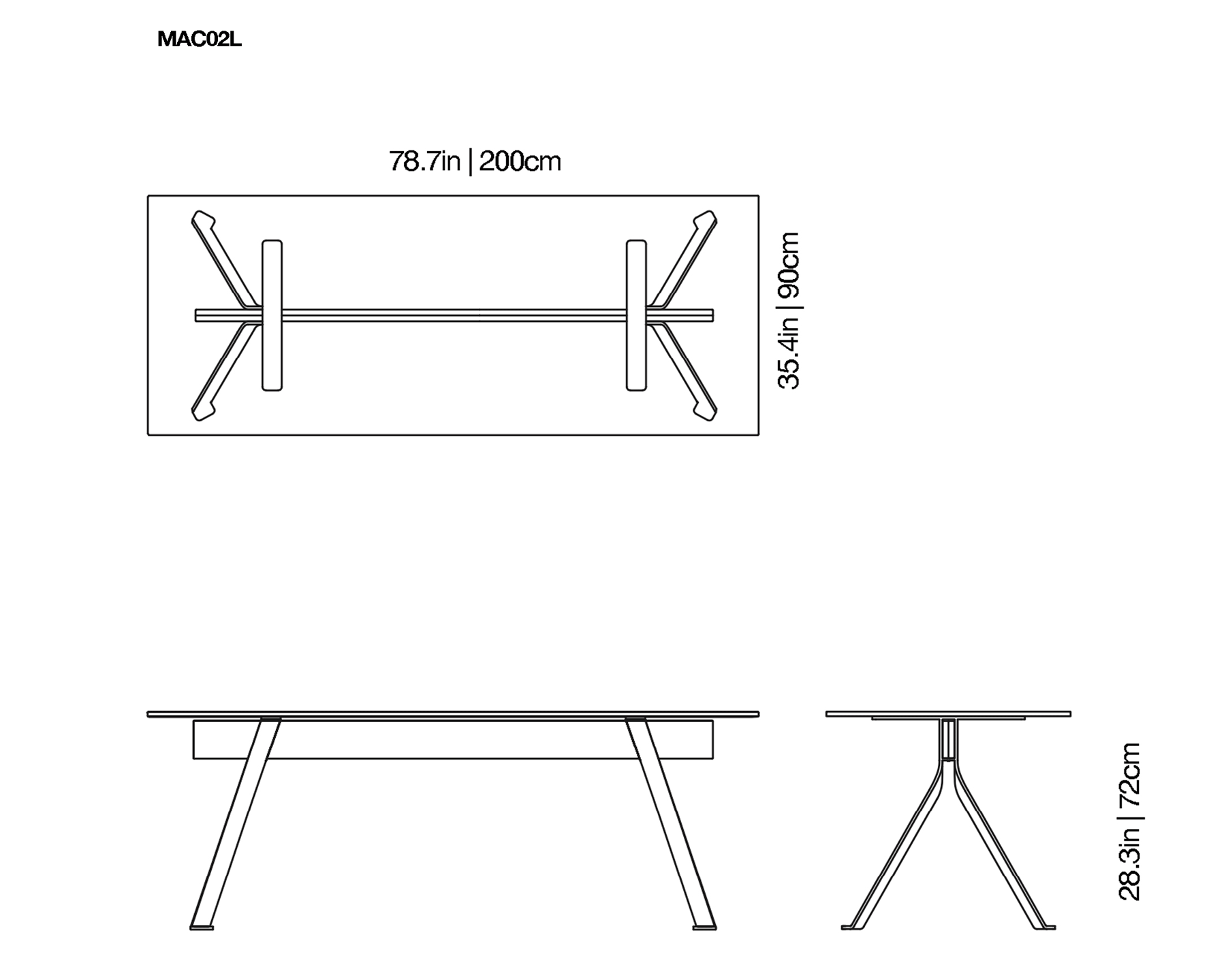 Mari Cristal Writing Desk | Glas Italia | JANGEORGe Interior Design