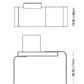 Strata Writing Desk | Glas Italia | JANGEORGe Interior Design