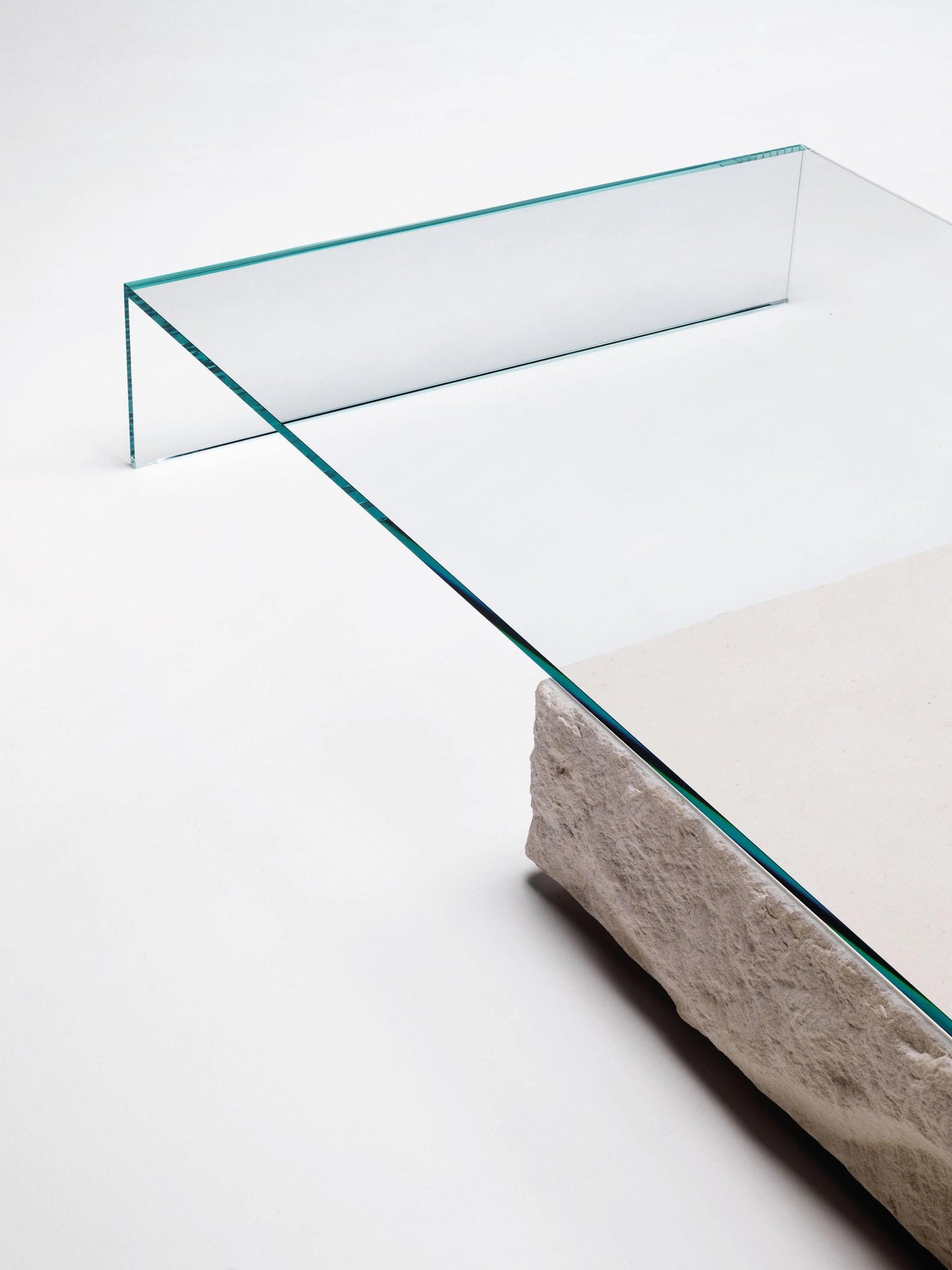 Terraliquida Low Glass Table | Glas Italia | JANGEORGe Interior Design