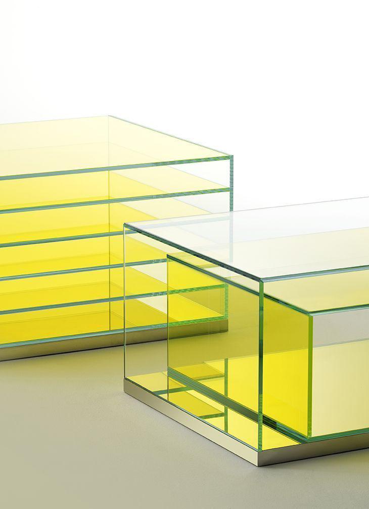 Boxinbox Low Glass Table | Glas Italia | JANGEORGe Interior Design