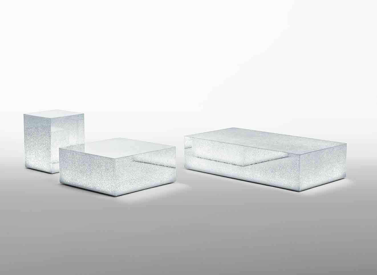 Crack Low Glass Table | Glas Italia | JANGEORGe Interior Design