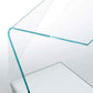 Harold and Maude Low Glass Table | Glas Italia | JANGEORGe Interior Design