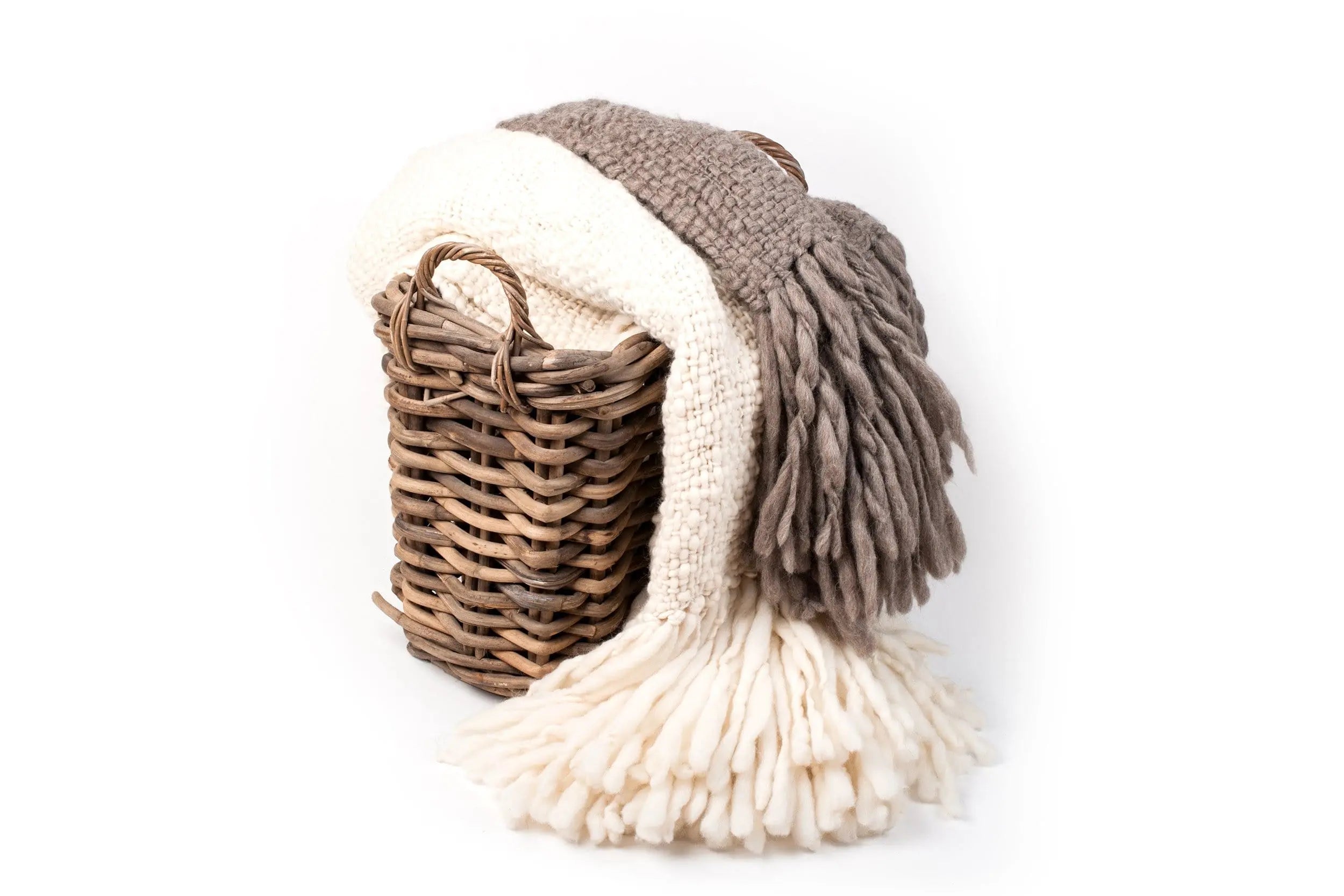 Flame Chunky Knit Throw JANGEORGe Interiors Furniture
