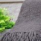 Flame - Chunky Knit Throw | Homelosophy | JANGEORGe Interior Design