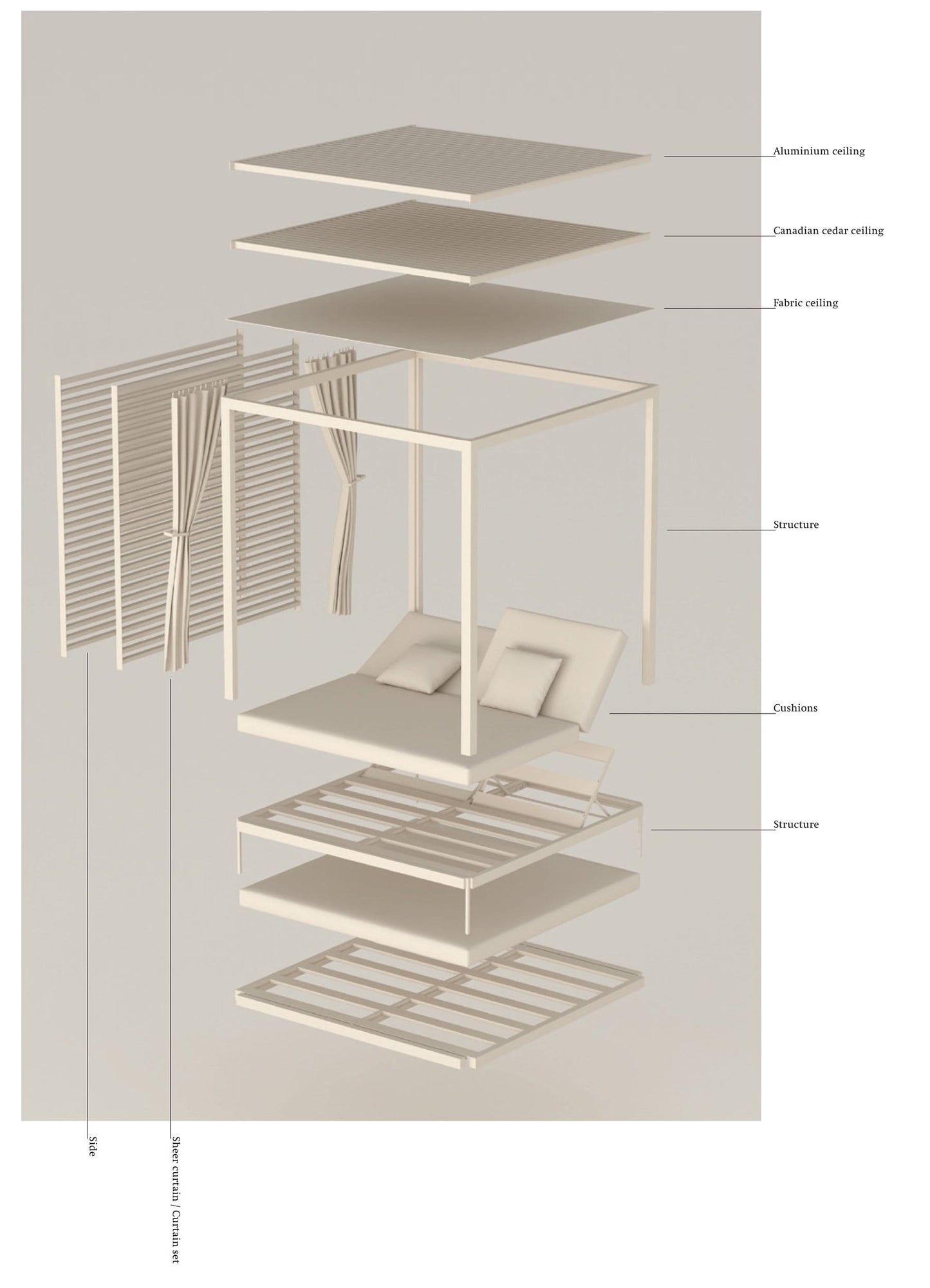 Daybed Landscape | Kettal | JANGEORGe Interior Design