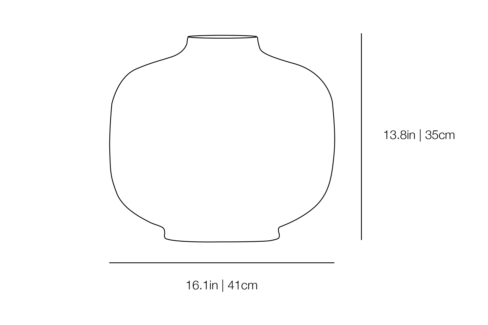 Palma Bassa Vase | Kose Milano | JANGEORGe Interior Design