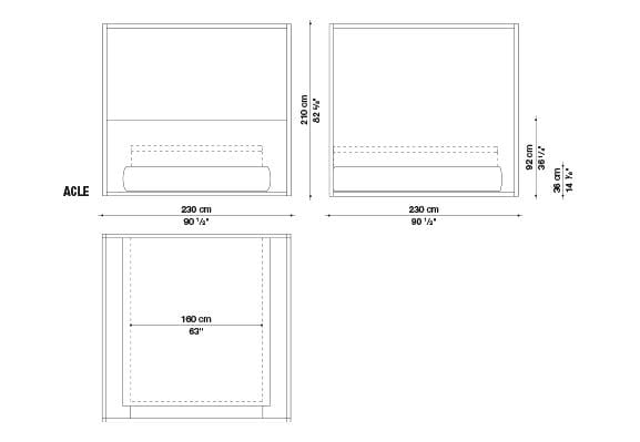 Alcova Bed | Maxalto | JANGEORGe Interior Design