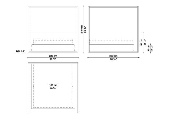 Alcova Bed | Maxalto | JANGEORGe Interior Design