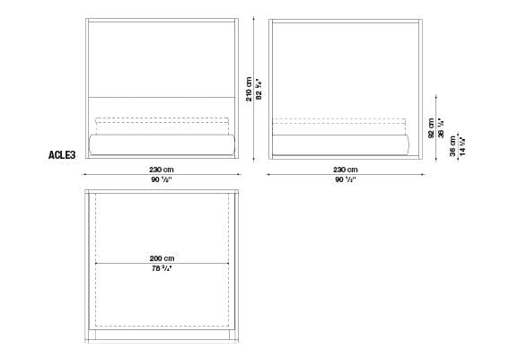 Alcova Bed | Maxalto | JANGEORGe Interior Design