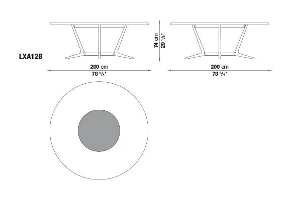 Astrum Table | Maxalto | JANGEORGe Interior Design