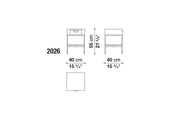 Ebe Small Table | Maxalto | JANGEORGe Interior Design