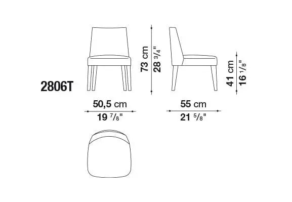 Febo Chair | Maxalto | JANGEORGe Interior Design