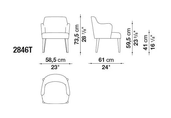 Febo Chair | Maxalto | JANGEORGe Interior Design