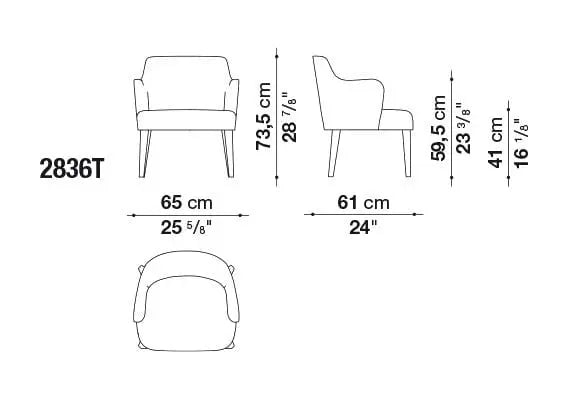 Febo Chair | Maxalto | JANGEORGe Interior Design