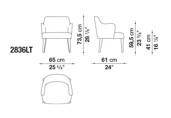 Febo Chair | Maxalto | JANGEORGe Interior Design