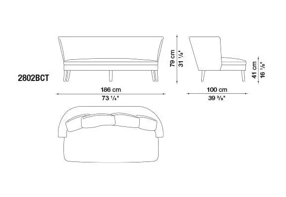 Febo Sofa | Maxalto | JANGEORGe Interior Design