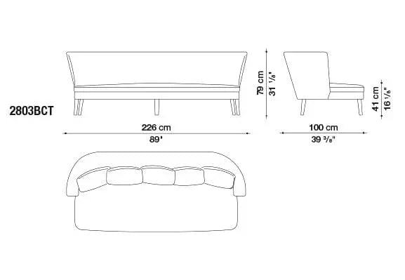 Febo Sofa | Maxalto | JANGEORGe Interior Design